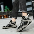 thumbnail image 6 of HXWCHs Vogany Men's Ankle Boots Ergonomic Orthopedic Barefoot Shoes Breathable Winter On Low Heel 12 Gray, 6 of 7