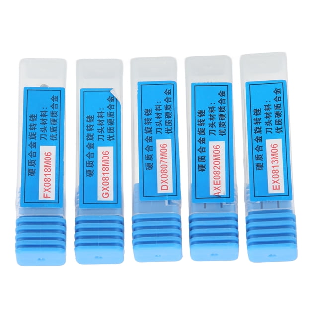 Fresas de corte de carburo, 5 piezas/juego, limas rotativas de carburo de tungsteno, brocas para amoladora de matriz, mayor durabilidad