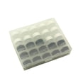 thumbnail image 2 of 25 Pk. White & Black Prewound Class 15 Bobbins with Bobbin Storage Box, 2 of 2