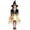 Black, variant on Kids Short Sleeve Tutu Witch Dresses with Hat Set Witch Costume Cosplay Costume Kids Halloween Costumes Girls Size 2-13 Years