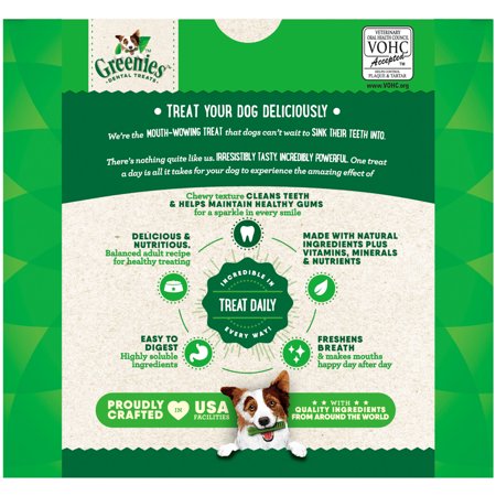 Greenies Original Regular Natural Dental Care Dog Treats, 36 Oz Pack (36 Treats) - Image 3