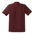 thumbnail image 6 of Mens Dri-Mesh Pro Polyester Polo Shirt Maroon 2X-Large, 6 of 7