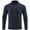 Blue, variant on MaFYtyTPR Men's Lightweight Jackets Men Stand Collar Fitness Running Elastic Ventilate Quick-dry Cardigan Long Sleeve Jacket on Black XXXL(US 12)