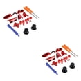 thumbnail image 1 of Methold Juego de botones completamente chapados, gatillos de parachoques, reemplazo de destornillador Dpad LB RB LT RT para controlador One Type4 NO4, 1 of 5