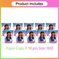 thumbnail image 2 of Mira Royal Birthday Party Supplies Cups Tableware Disposable Paper Mouthwash Drinking Cups, 2 of 4