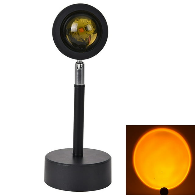 yingyy Projection Light LED 5W USB Projector LED Projector Light Light Adjustable Photography Prop Atmosphere Lamp, Sunset