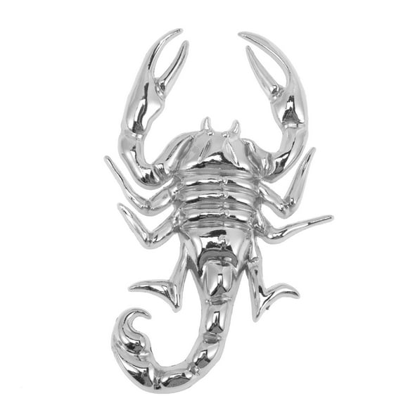 Durable Zinc Alloy Car Decor License Plate Frame for Customize Truck Hood with Scorpion Design 2