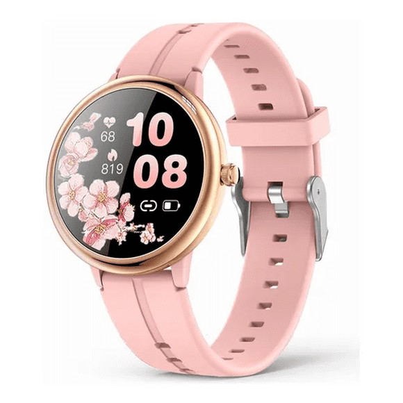 Reloj Inteligente Malubero Mujer Deportes Bluetooth Impermeable Rosa Memoria interna 64 MB