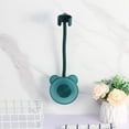 thumbnail image 6 of Household Wall Mounted Adhesive Bathroom Shower Stand Hair Dryer Rack Washroom Storage Holder Hairdryer Organizer Shelf GREEN, 6 of 8