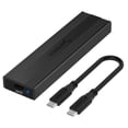 thumbnail image 4 of SABRENT M.2 NVMe SSD Enclosure USB C 10Gbps, Tool-Free External Adapter for PCIe NVMe & SATA M.2 SSDs, Supports 2242 2260 2280 Drives (EC-SNVE), 4 of 13