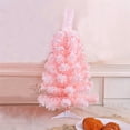 thumbnail image 3 of FOCUSNORM Artificial Christmas Tree Tabletop Small Fake Flocked Christmas Tree for Home Office Decoration, 3 of 7