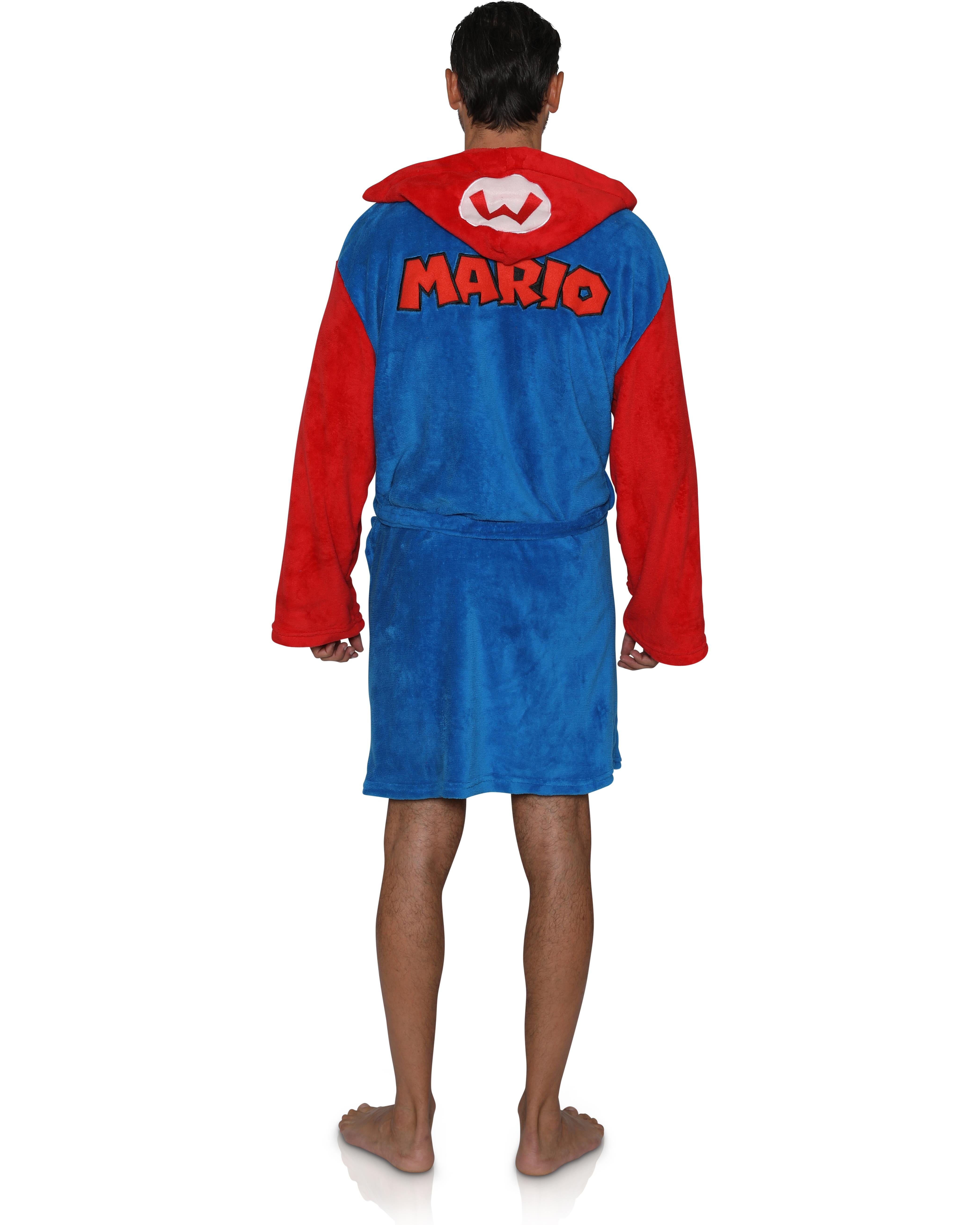 Adult Mario Hooded Bathrobe | Walmart Canada