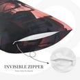 thumbnail image 5 of Fotbe Giant Monster Over City Pillow Cases - Envelope Closure - Luxury, Extra Soft, Cooling Pillow Covers - Wrinkle, Fade, Stain Resistant-14"x20", 5 of 8