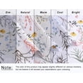thumbnail image 7 of RUVANTI 100% Cotton Sheets – Full Size Percale Bedding, Cooling & Breathable Floral Design, Durable with a Crisp, Soft & Comfortable Feel, 16" Deep Pocket, 4-Piece Set, Aroma, 7 of 7