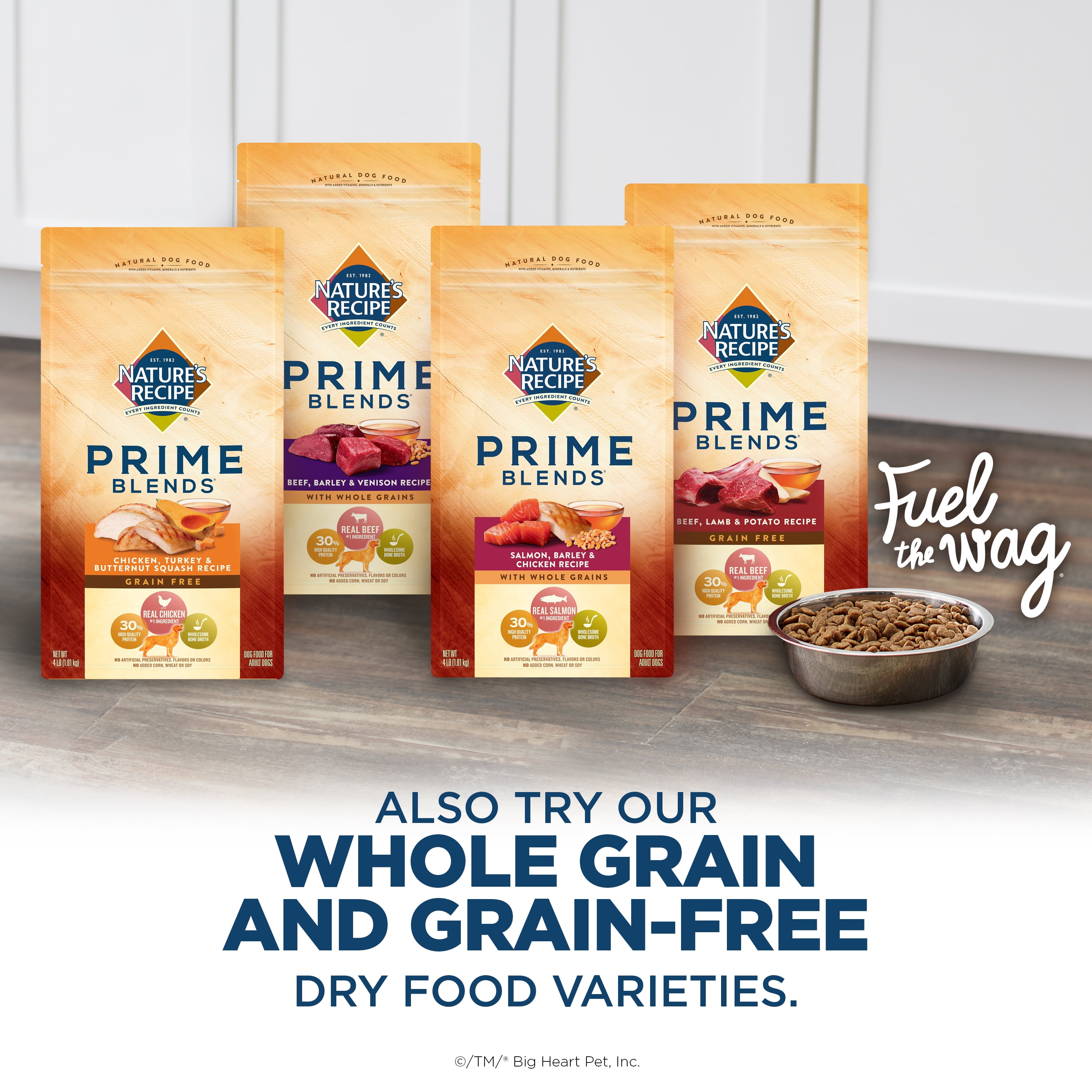 prime blends nature's recipe