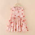 thumbnail image 1 of Vedolay Summer Dresses Girls Flower Sleeveless Strap Princess Layered Dress,Pink 6-7 Years, 1 of 2