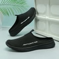 thumbnail image 5 of IUJSOY Slides for Men Comfortable Soft Sole Slip on Shoes Casual Waterproof Slippers Garden Shoes, 5 of 7