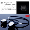 thumbnail image 4 of Foldable Bone Conduction Headset -SendCord Ripple Bone Conducting Headphones Wireless -Bluetooth Headset with Mic -Jawbone Headphones -Open Ear Headphones Bluetooth V5.0 -Running Headphones Wireless, 4 of 7