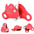 thumbnail image 2 of 2pcs Rope Grab Metal Rope Outdoor Climbing Mountaineering Equipment with Locking Protection Red, 2 of 5
