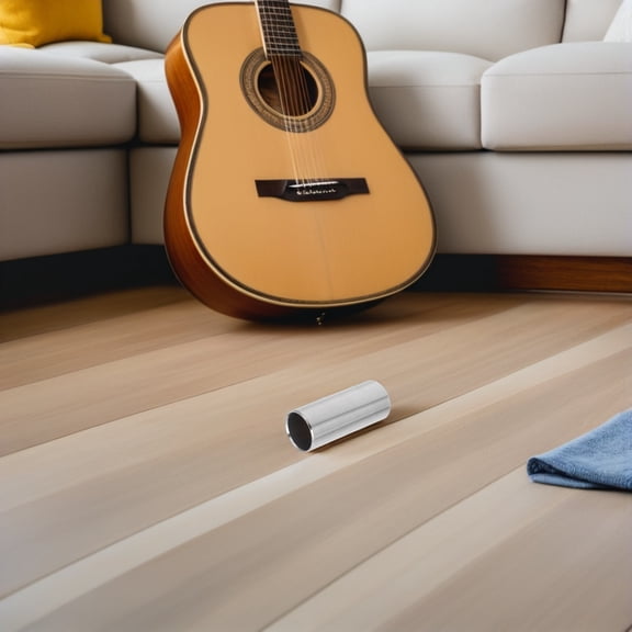 SEWOART 2Pcs Assorted Color Cylindrical Guitar Slide for Superior Sustain and Clear Bright Sound