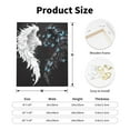 thumbnail image 2 of Sikiie Butterfly Angel Wings Art Print Canvas Decorative Hanging Painting, Anti-shrinkage Hanging Frame, Suitable for Home, Office Wall Decorations, 2 of 6