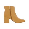 thumbnail image 2 of Franco Sarto Womens Tina Leather Square Toe Booties, 2 of 3