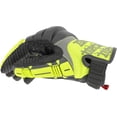 thumbnail image 2 of Size 9 Hi-Viz Yellow M-Pact 2 Armortex TrekDry Full Finger Anti-Vibration Gloves With Extended Neoprene Cuff, Medium (SP2-91-009), 2 of 4