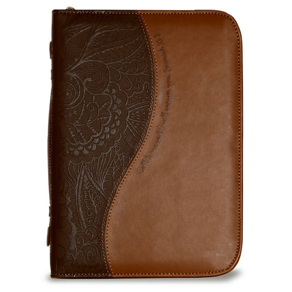 Divinity Boutique Call to Me XL Bible Cover - Brown