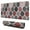 Red Black, variant on Long Mouse Pads for Desk,Red and Gray Floral Pattern Desk Mats on Top Of Desks, Desk Mouse Pad Extra Large with 3mm Non-Slip Base and Stitched Edge for Gaming,Office,Work,Home 31.5"x11.8"