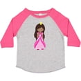 thumbnail image 3 of Inktastic African American Princess In Pink Dress Girls Toddler T-Shirt, 3 of 5