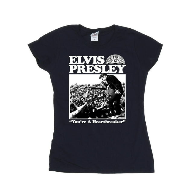 Elvis T-Shirt en Coton pour Femmes A Heartbreaker