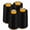 Black, variant on AK Trading 4-Pack White All Purpose Sewing Thread Cones (6000 Yards Each) of High Tensile Polyester Thread Spools for Sewing, Quilting, Serger Machines, Overlock, Merrow & Hand Embroidery.