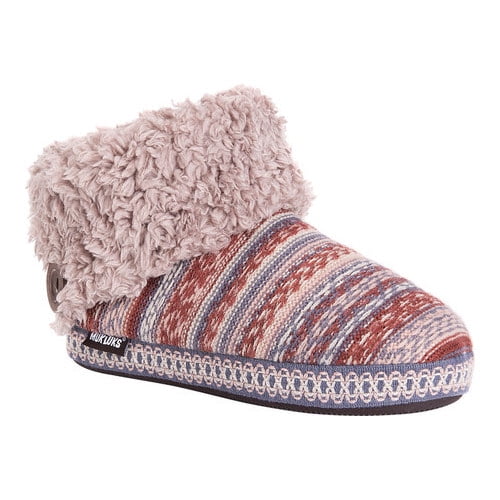 Muk Luks - MUK LUKS Women's Melinda Bootie Slipper - Walmart.com ...