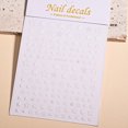 thumbnail image 1 of Pegatinas 3D de estrella dorada y plateada para decoración de uñas, calcomanías de luna creciente en blanco y negro, pegatinas deslizantes autoadhesivas para esmalte, decoración de manicura, 1 of 5