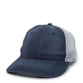 thumbnail image 4 of Outdoor Cap PDT-750M Pigment Dyed Twill Meshback-Navy/White, 4 of 8