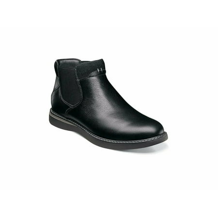 

Nunn Bush Bayridge Plain Toe Chelsea Boot Black Leather 84929-001