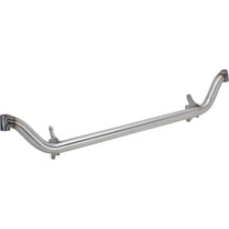 Spring Behind Front Tube Axle, Ford Spindle, 6 Inch Drop, Plain