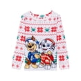 thumbnail image 2 of Character Toddler Christmas Long Sleeve Top and Pant Pajama Set, 2-Piece, Sizes 12M-5T, 2 of 3