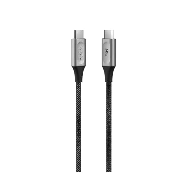 wonima11 Rapid Pro USB-C to USB-C Cable (240W, Nylon), 240W Dual USB-C Charging, 6 ft.Type C Charger