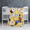 Cute Bear Minions Blanket for Couch Bed Throw Blanket, Aesthetic