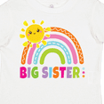 thumbnail image 4 of Inktastic Family Big Sister with Rainbow Girls Toddler T-Shirt, 4 of 5