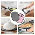 thumbnail image 7 of Naloa Bat And Pumpkin Silicone Pot Holders, Oven Mitts Heat Resistant Hot Pads, Non Slip Pot Holder for Kitchen Baking and Cooking 9.4 x 7.5 Inches, 7 of 7