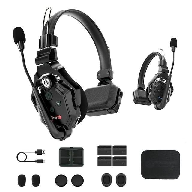 Sistema de intercomunicación de auriculares inalámbricos Hollyland Solidcom C1