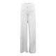 thumbnail image 5 of Pantalones de trabajo de cintura alta para mujer - Pantalones elásticos rectos de pierna ancha con botones y bolsillos, 5 of 5