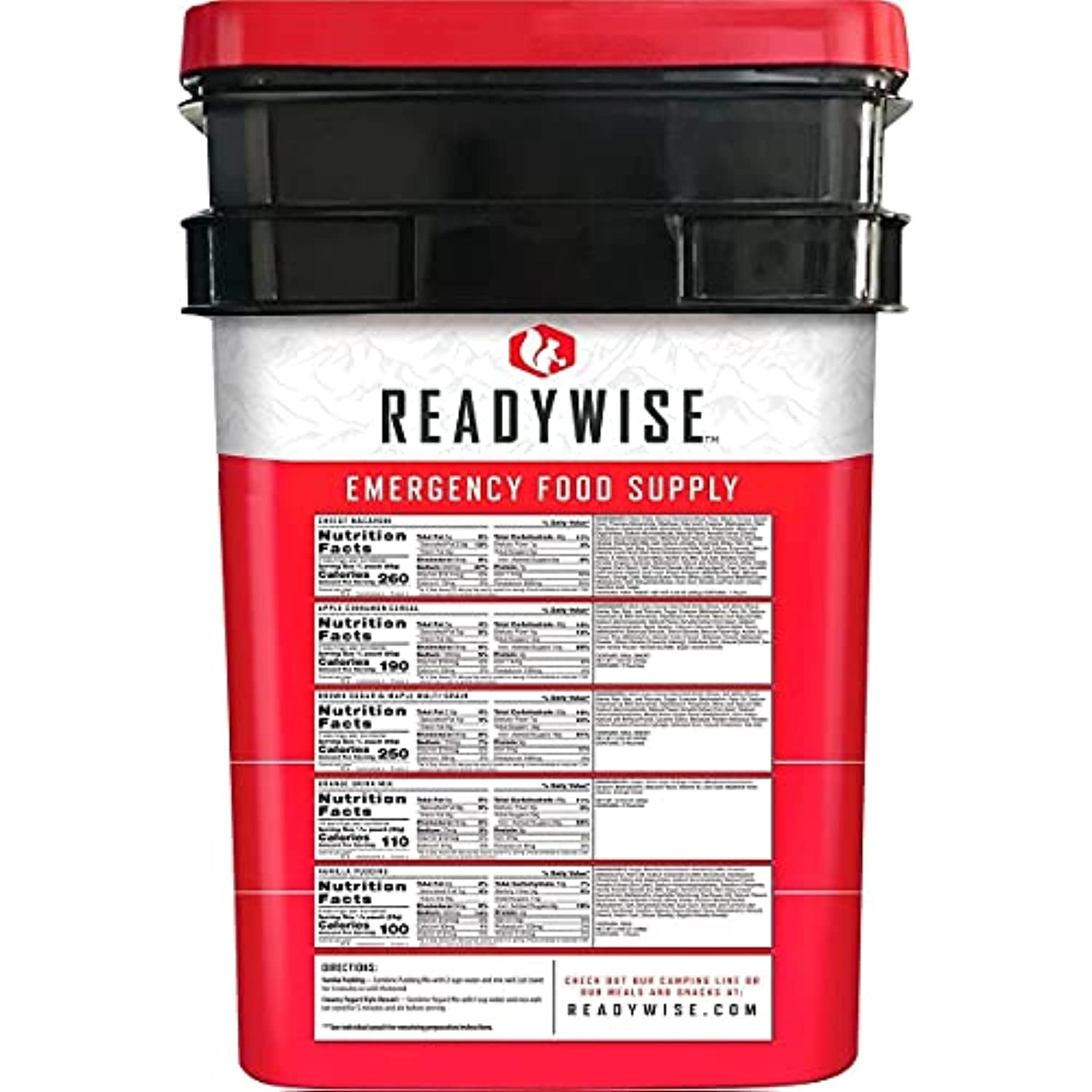 Wise Company ReadyWise Emergency Food Supply 124 Servings
