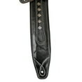 thumbnail image 4 of walker &amp; williams c-35 black super premium top grain leather padded strap with metal studs, 4 of 7