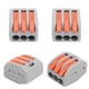 thumbnail image 2 of Conector De Cableado De Empuje Terminal De Cable 100 PCS Tamaños Compactos Retardante De Llama Con Orificios De Prueba Para Prensado De Cables Eléctricos ANGGREK Eléctricas, 2 of 8