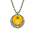 thumbnail image 1 of Collar de luna Unbranded Piña Stand Tall ser dulce amarillo 3.6 cm, 1 of 3