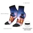 thumbnail image 6 of Pofeuu Lantern On Snow With Christmas Print 30cm Socks, Adult Running Hiking Socks for Youth and Adult, 6 of 7