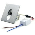 thumbnail image 2 of 4 Pack Square Recessed LED Recessed LED Spot Lights for Stairs, Conservatory, Street Lights 1W AC 100-245V (Warm White), 2 of 4